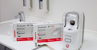 Biodentine ist das Füllmaterial auf Kalziumsilikatbasis.