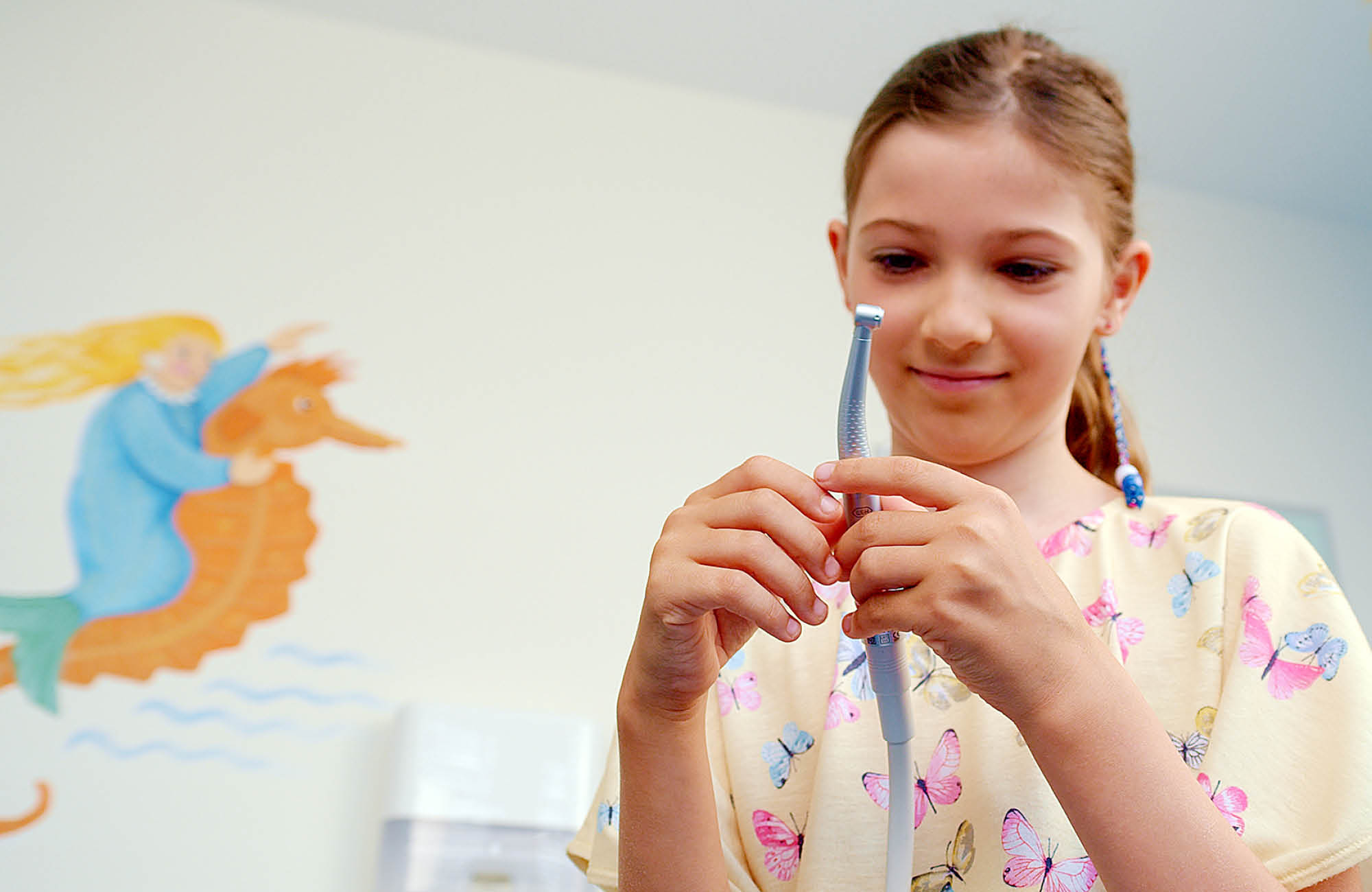 Die TK-94 L von W&H birgt vor allem Vorteile bei der Behandlung von Kindern oder Angstpatient:innen. 