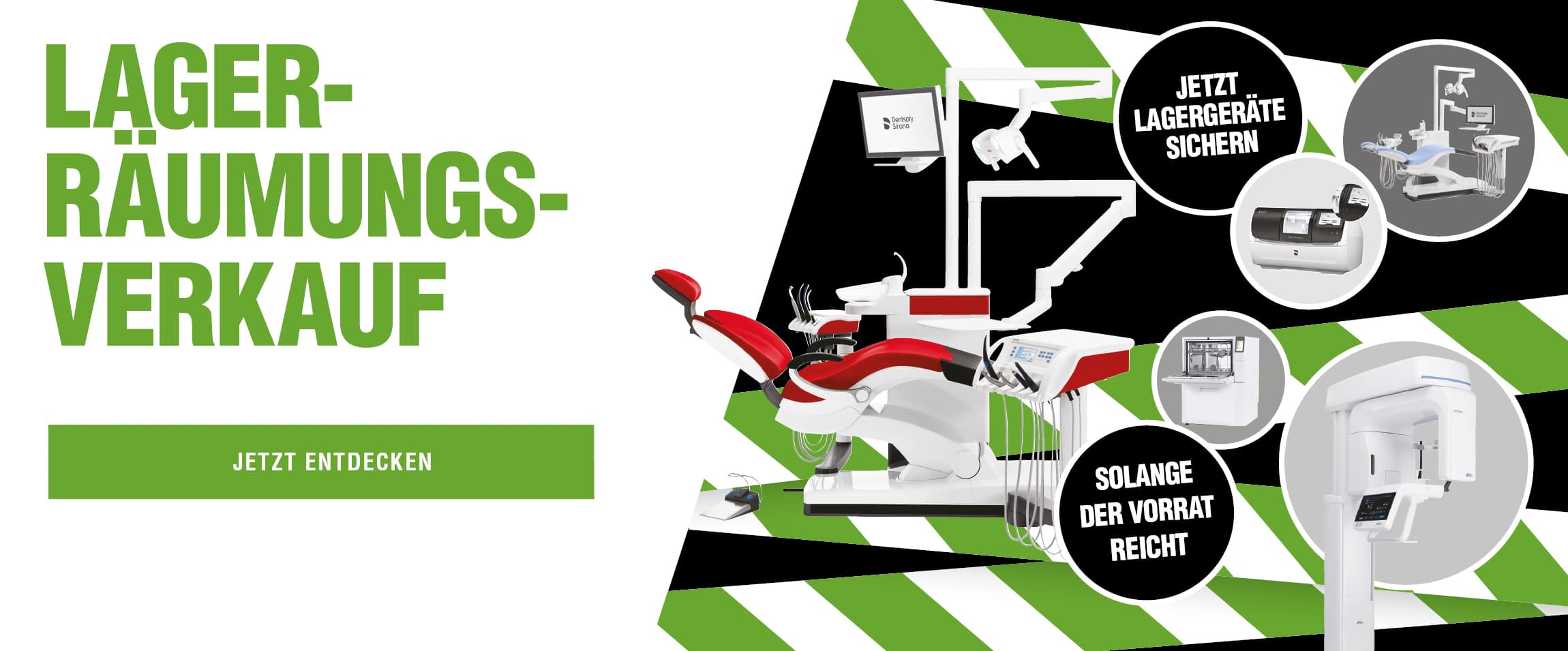 Lagerräumungsverkauf bei Plandent