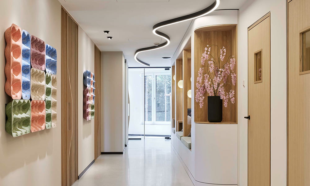 Flur im Zahnzentrum Telgte