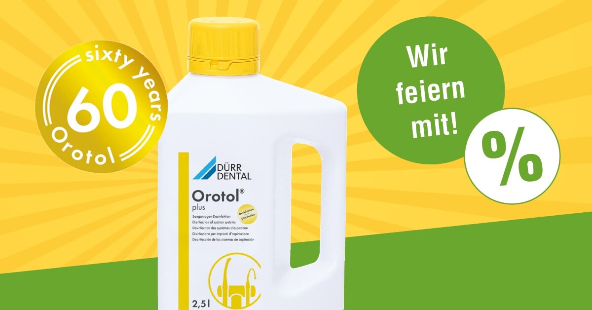 60 Jahre Orotol: Meilenstein in der Sauganlagendesinfektion
