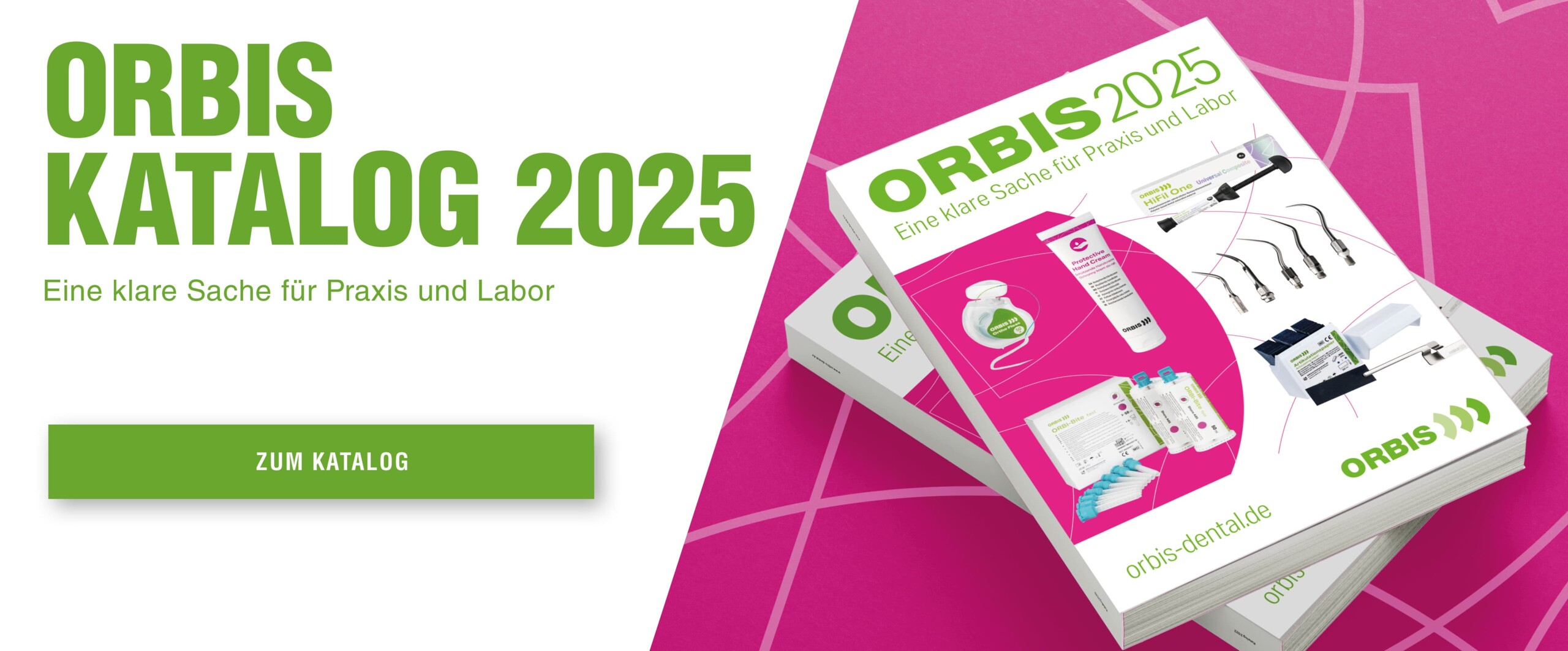ORBIS Katalog für Zahnarztpraxis und Dentallabor