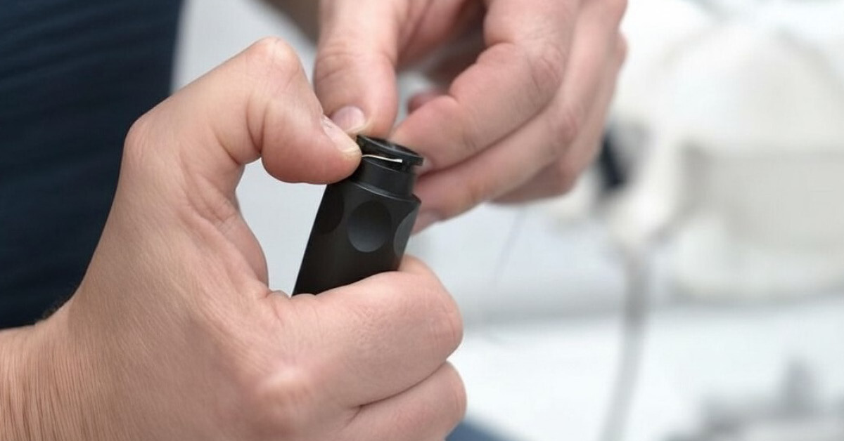 Technik-Tipp: Saugschlauch fällt ab? Zahnseide kann helfen