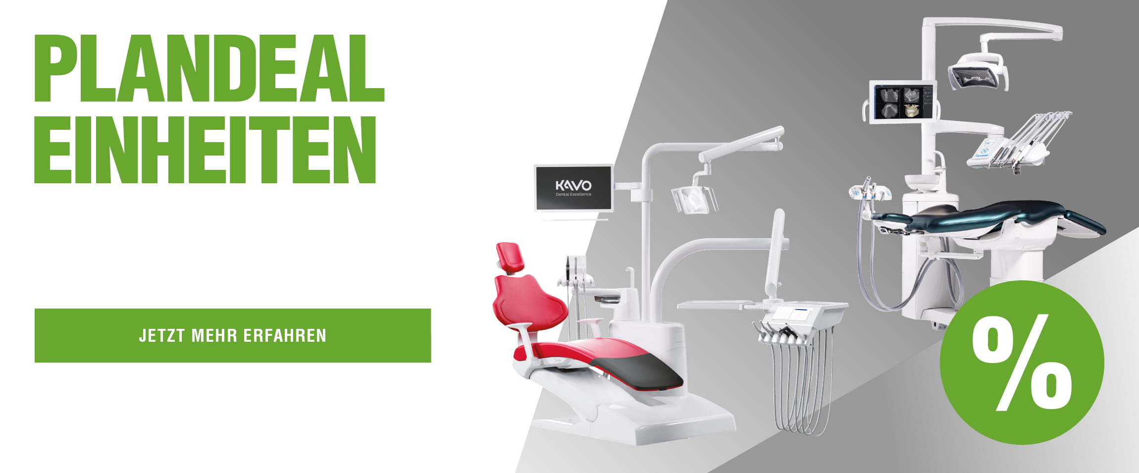 PlanDeal Behandlungseinheiten – Einrichtung für Ihre Zahnarztpraxis zum Aktionspreis bei Plandent!