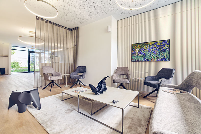 Wartebereich WiLa Dental